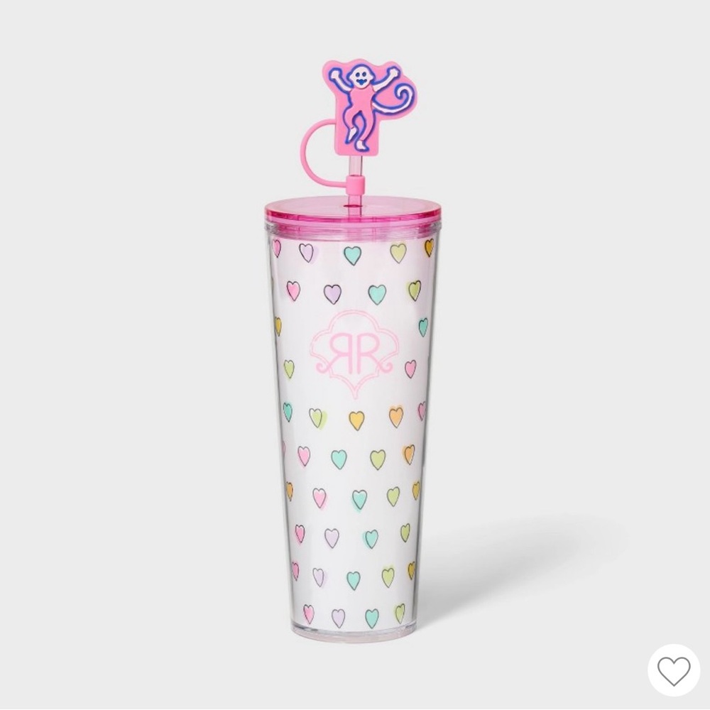 Roller Rabbit Target disco hearts wave 24oz cup